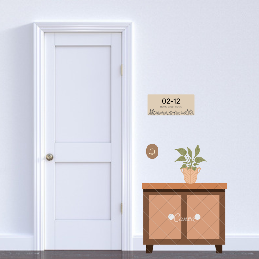 WILDFLOWER Unit Sign (Rect)