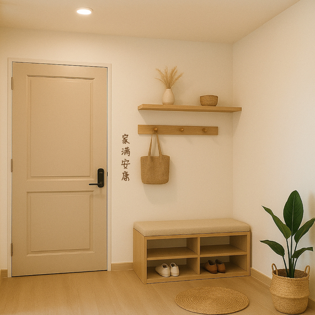 SLOW LIVING Chinese Words Laser Cut Home Sign