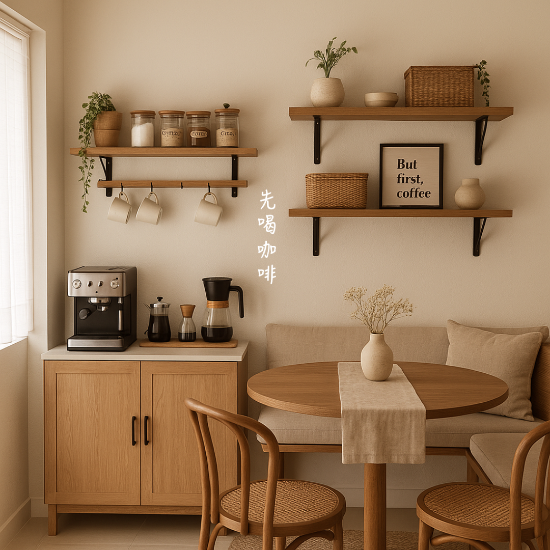 SLOW LIVING Chinese Words Laser Cut Home Sign