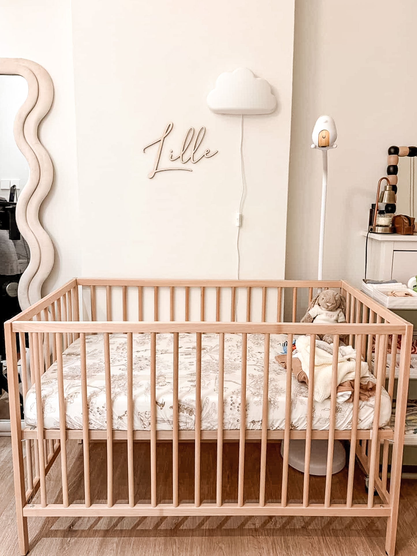 ANGEL Calligraphy Name Signage (Baby/Kids Room Name Sign)