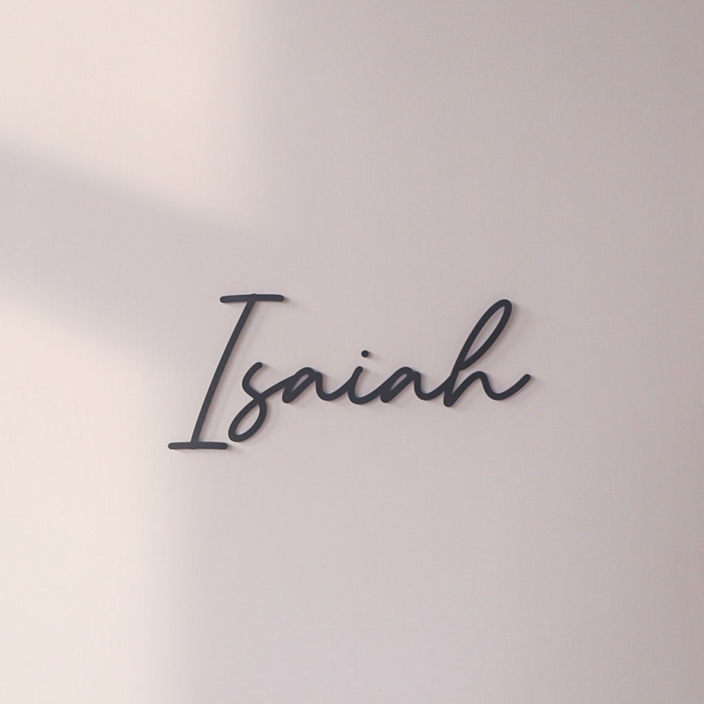 EITAN Calligraphy Name Signage (Baby/Kids Room Name Sign)