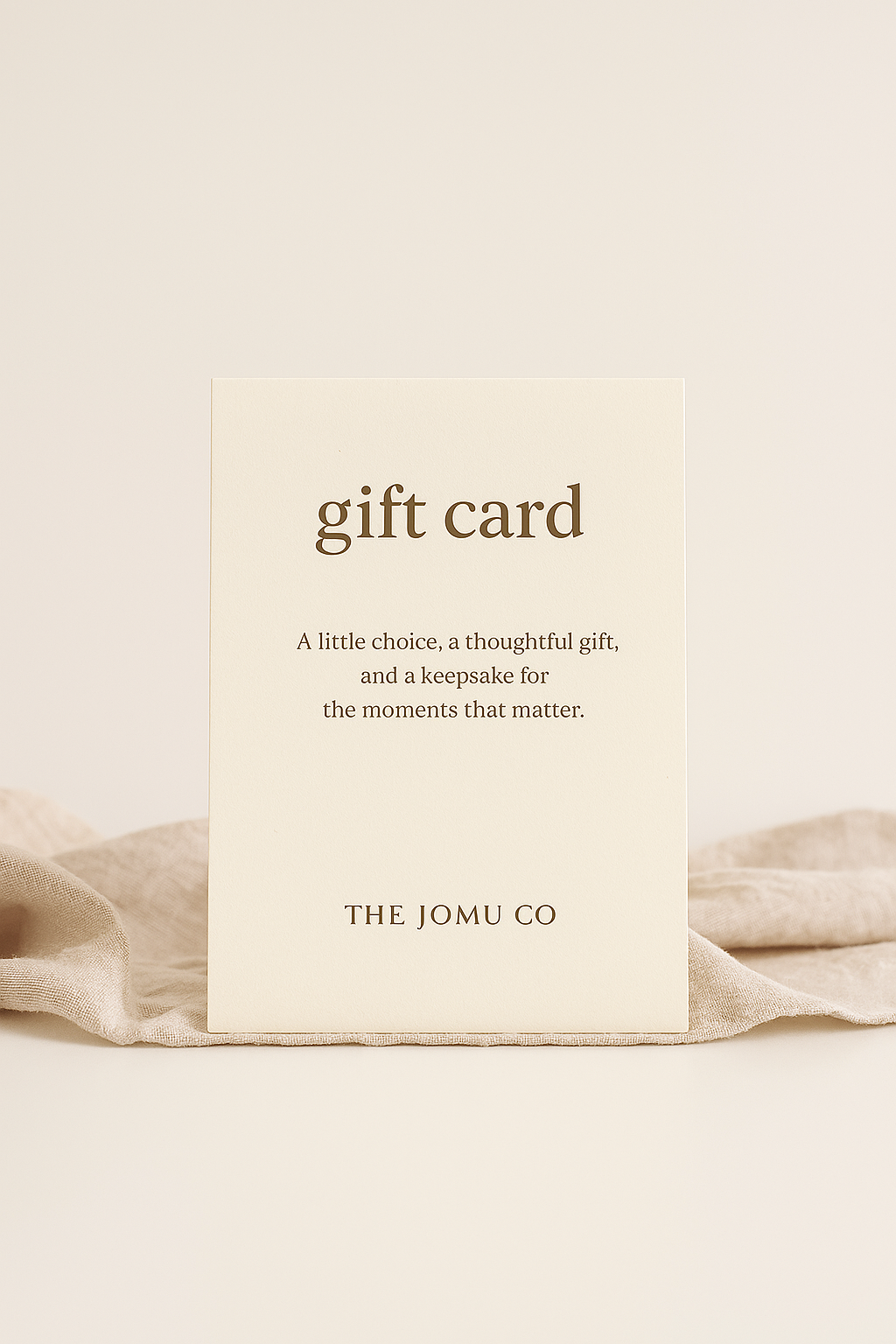 GIVE - The Jomu Co Gift Card