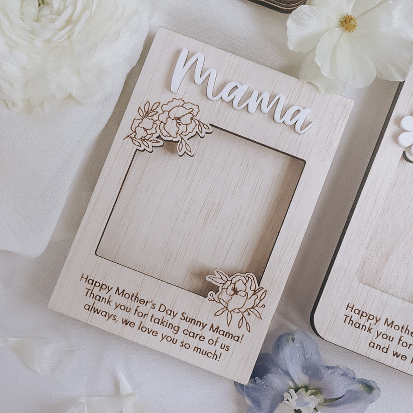 CLEO Keepsake Photo Magnet (Floral)