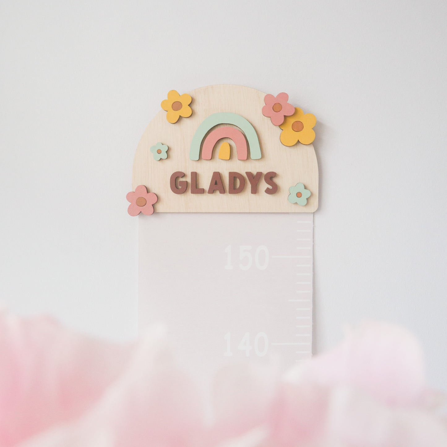 COTTAGE Kids Personalised Height Chart