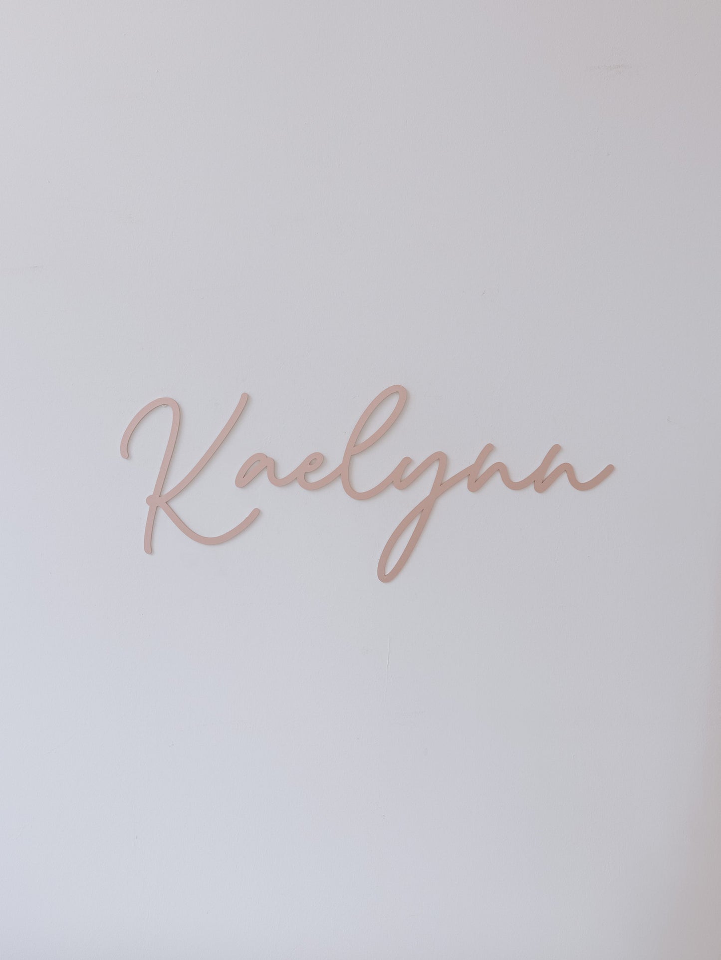 EITAN Calligraphy Name Signage (Baby/Kids Room Name Sign)