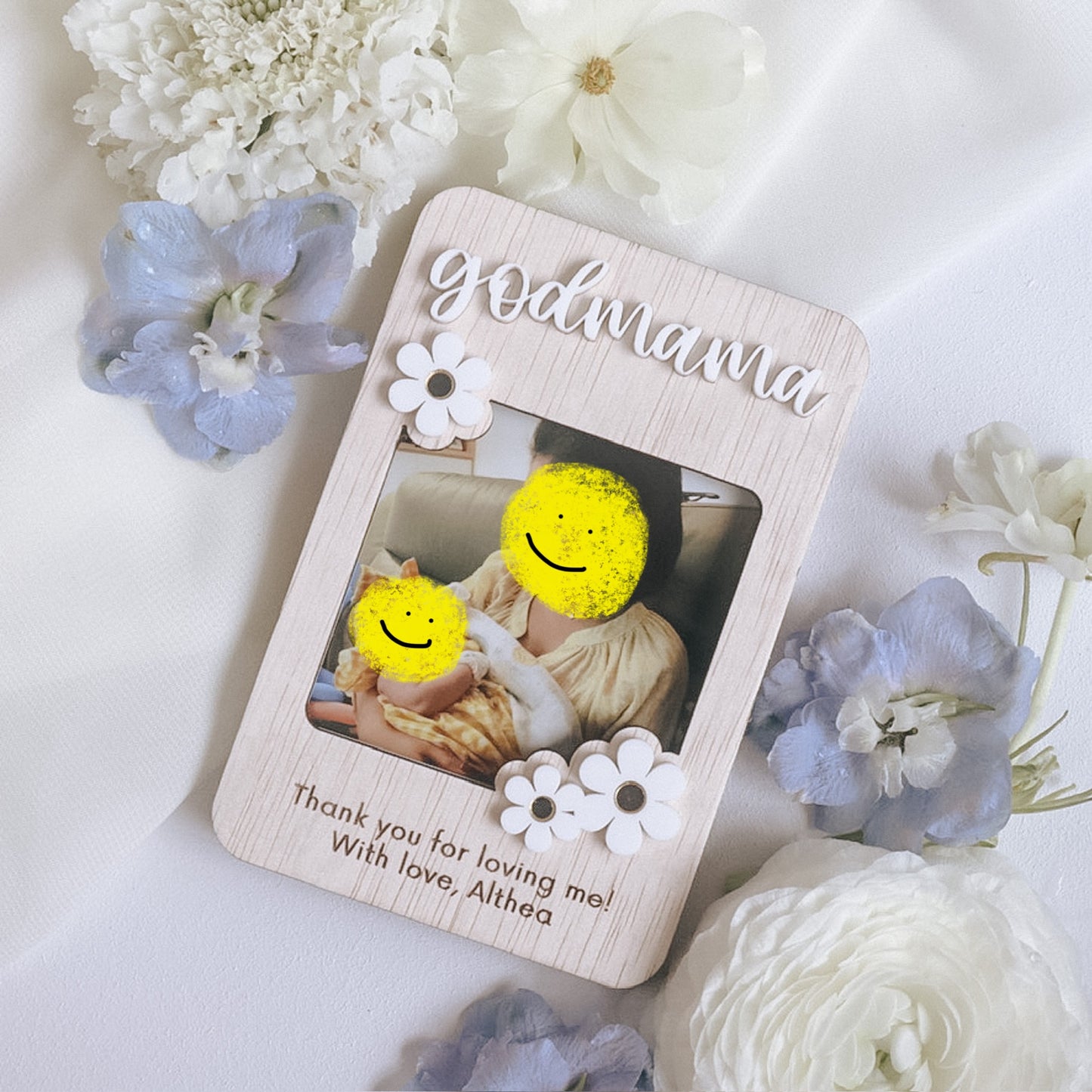 ELIA Keepsake Photo Magnet (Daisy)