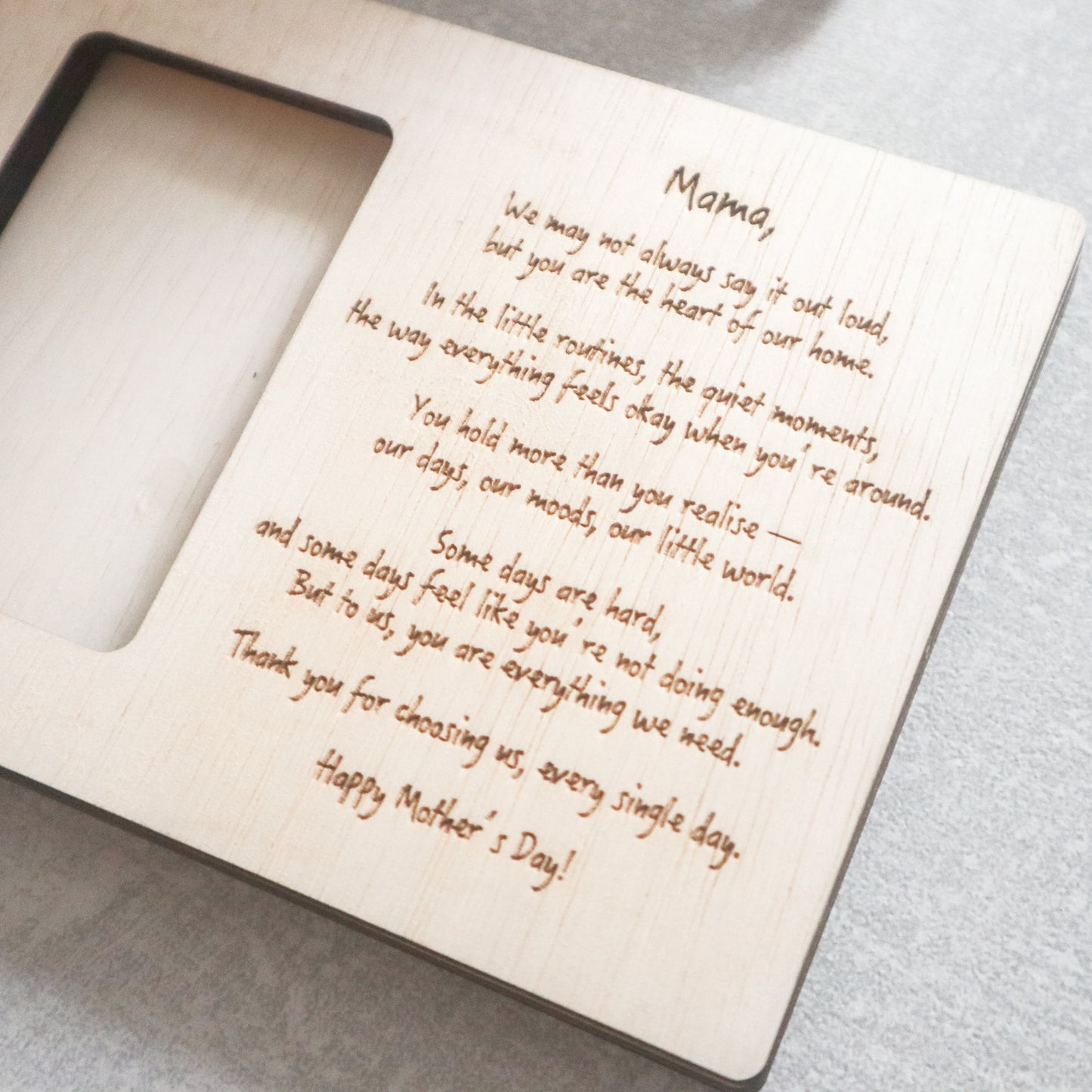 WILDFLOWER Keepsake Photo Frame