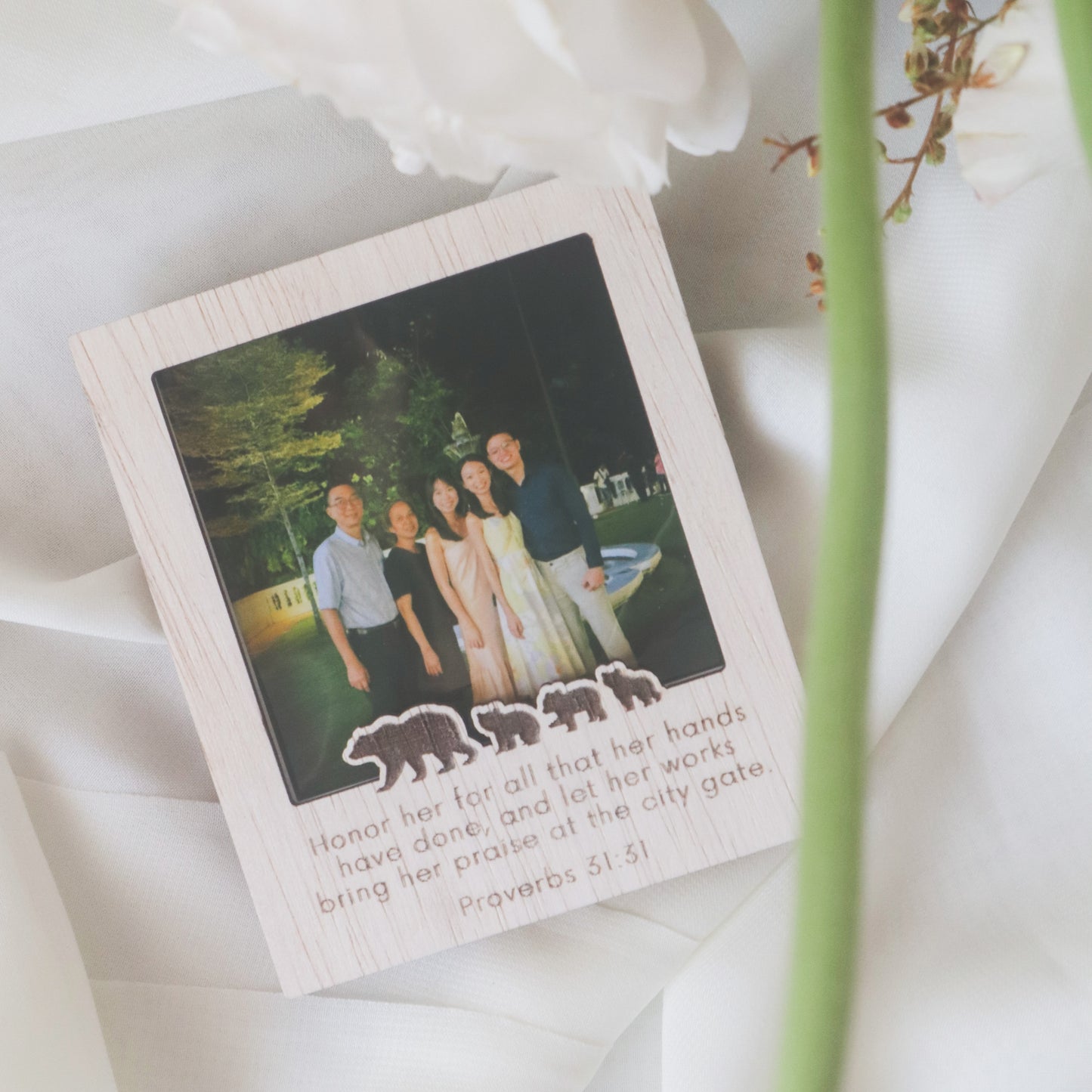 CLEO Keepsake Photo Magnet (Mama Bear)