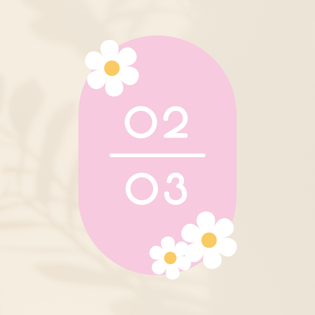 DAISY Unit Number Sign (Pill Shape)