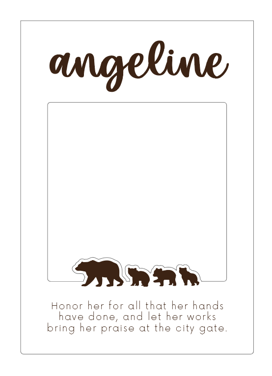 CLEO Keepsake Photo Magnet (Mama Bear)