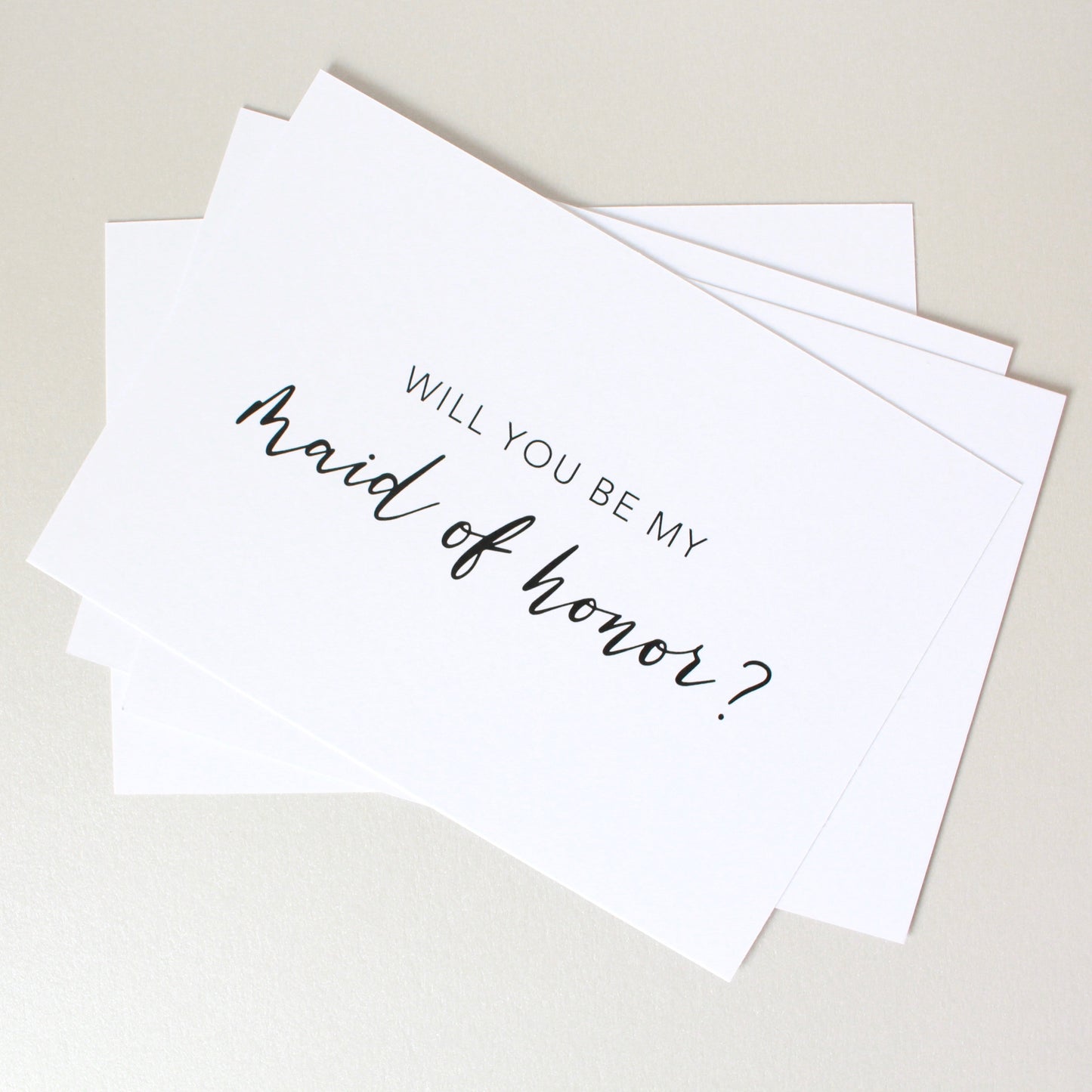 Will You Be My Maid of Honor? Card