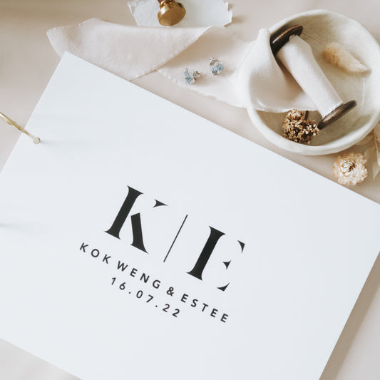 CHERIE Wedding Guestbook (Acrylic) - A4