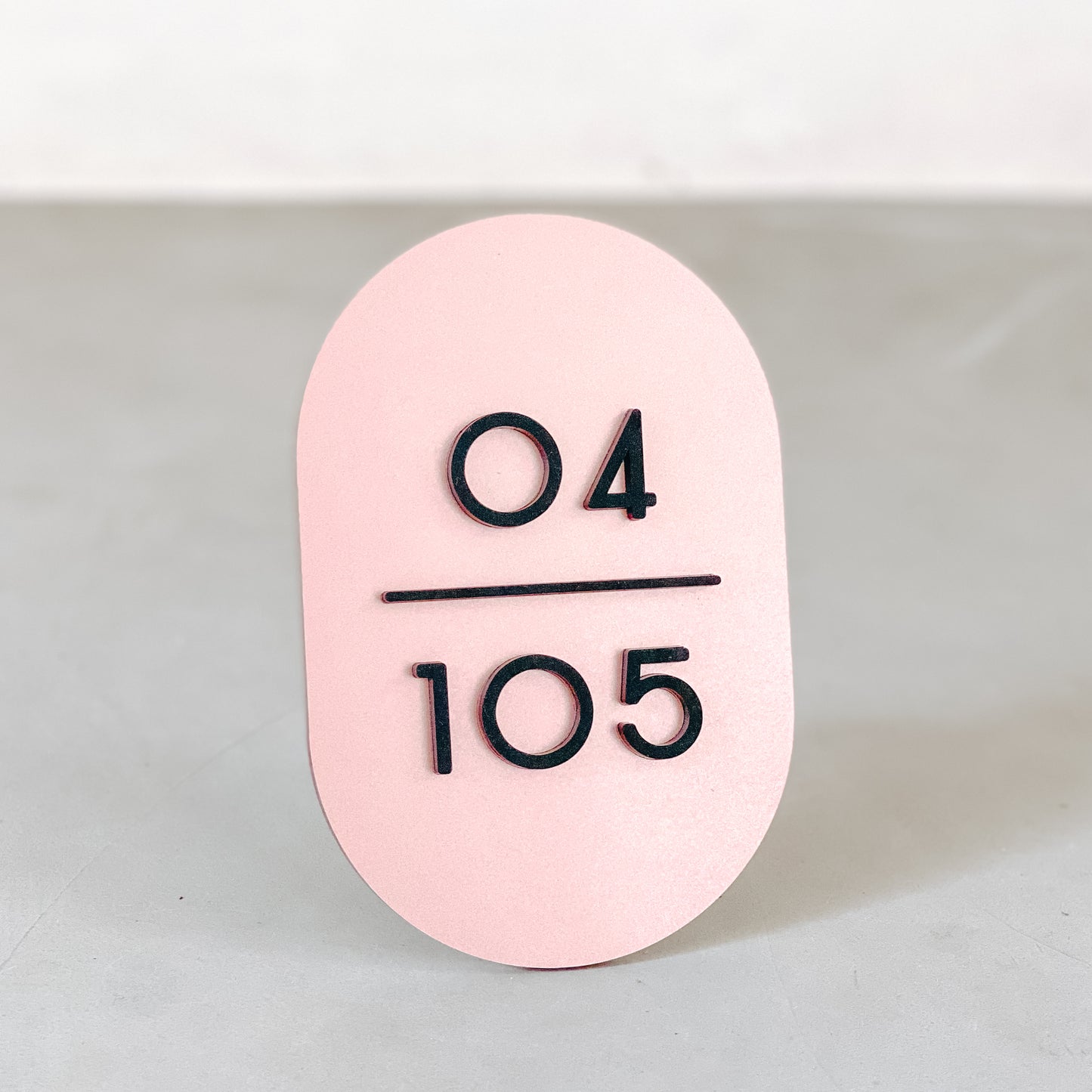 ADELE Unit Number Sign