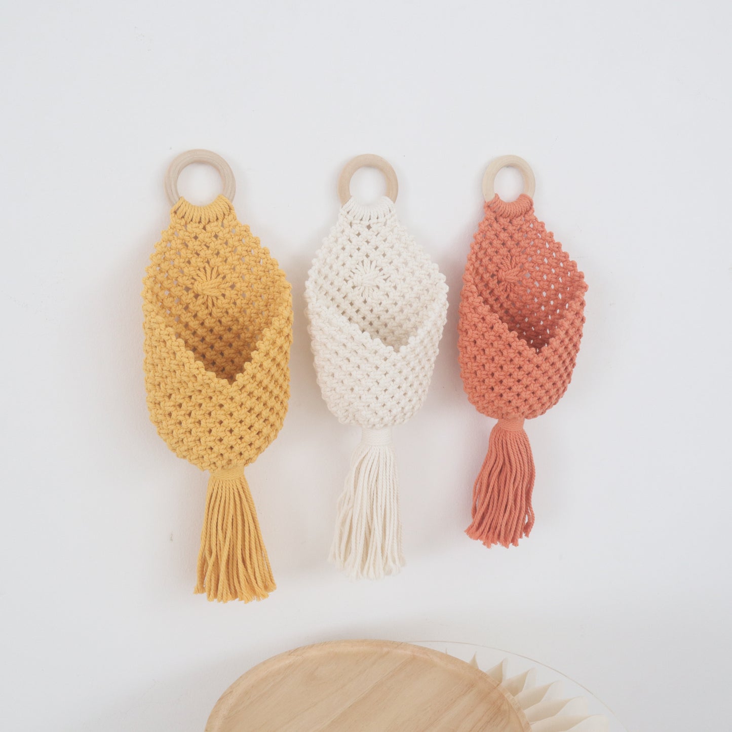 NARA Handmade Macrame Letter Holder