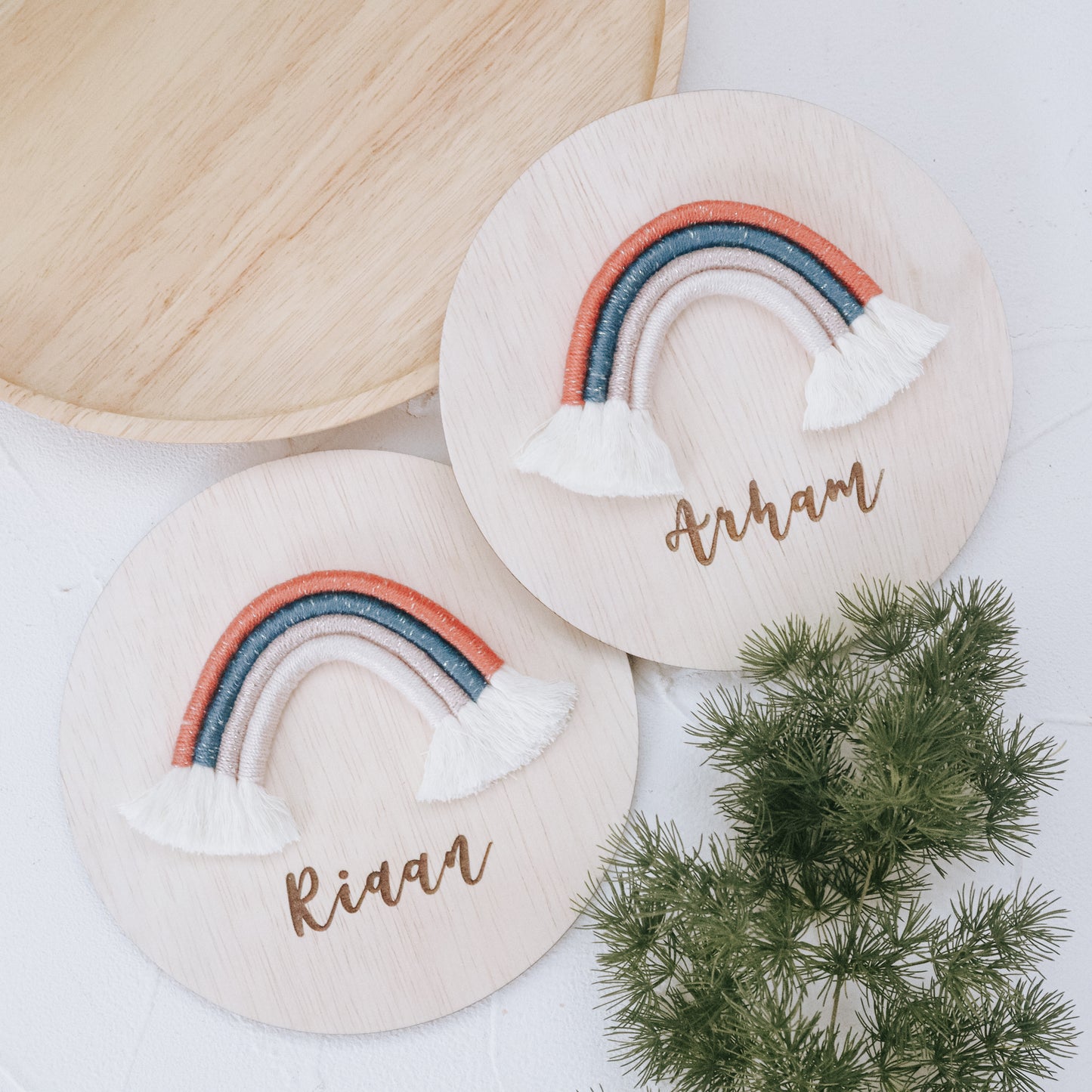 Personalised Rainbow Signage