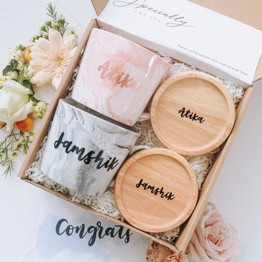 AGAPE Couple Gift Set - (Wedding/Housewarming/Engagement)
