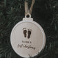 SOLEIA Baby’s First Christmas Ornament