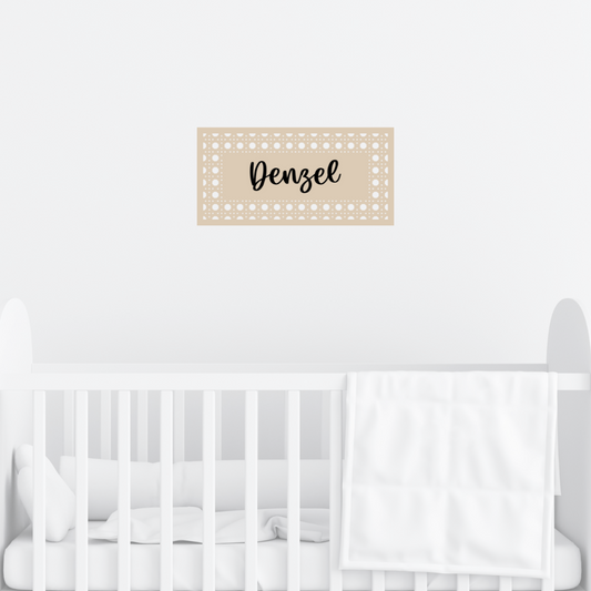 Rattan Chic Name Signage
