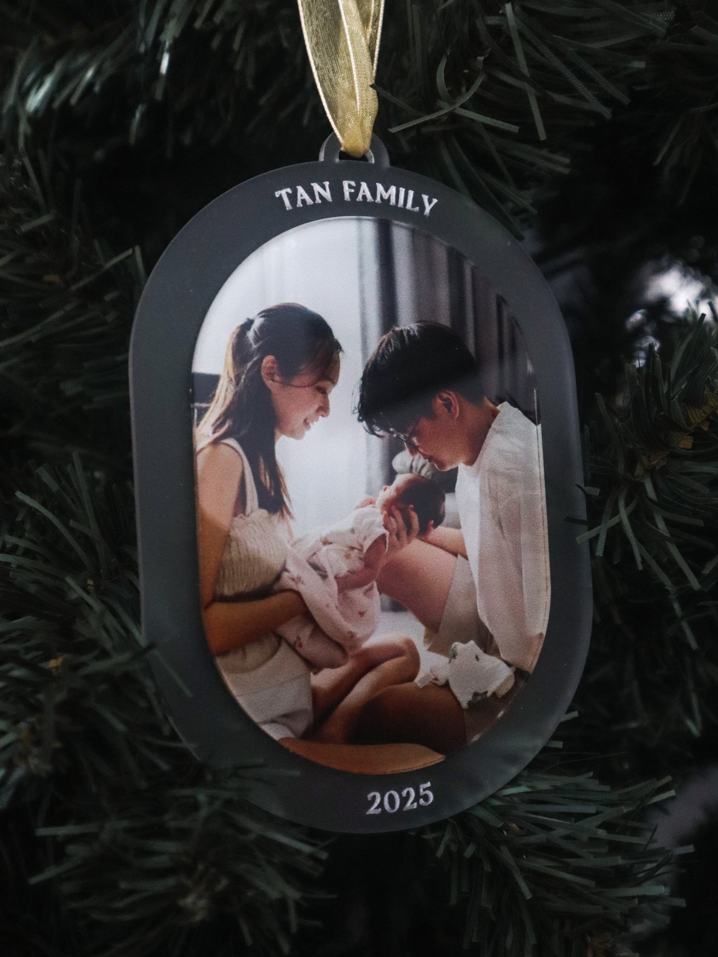 LEIA Personalised Photo Ornament