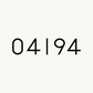 GRACE Customised Unit Number Sign