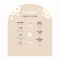 DAISY Personalised Baby Info & Photo Board