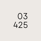 CALE Customised Unit Number Sign