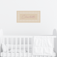 Baby/Kids Rattan Chic Name Signage