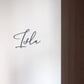 ANGEL Calligraphy Name Signage (Baby/Kids Room Name Sign)