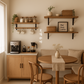 SLOW LIVING Chinese Words Laser Cut Home Sign