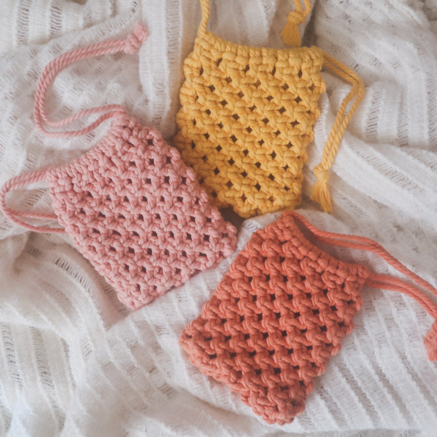 MINI Macrame Pouch