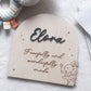 LITTLE LIGHT Baby Name Sign | 3D Acrylic Name