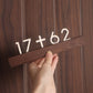 TAVERN Beam + Christian Cross Unit Number Sign