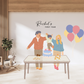 EWE Personalised Backdrop Signage