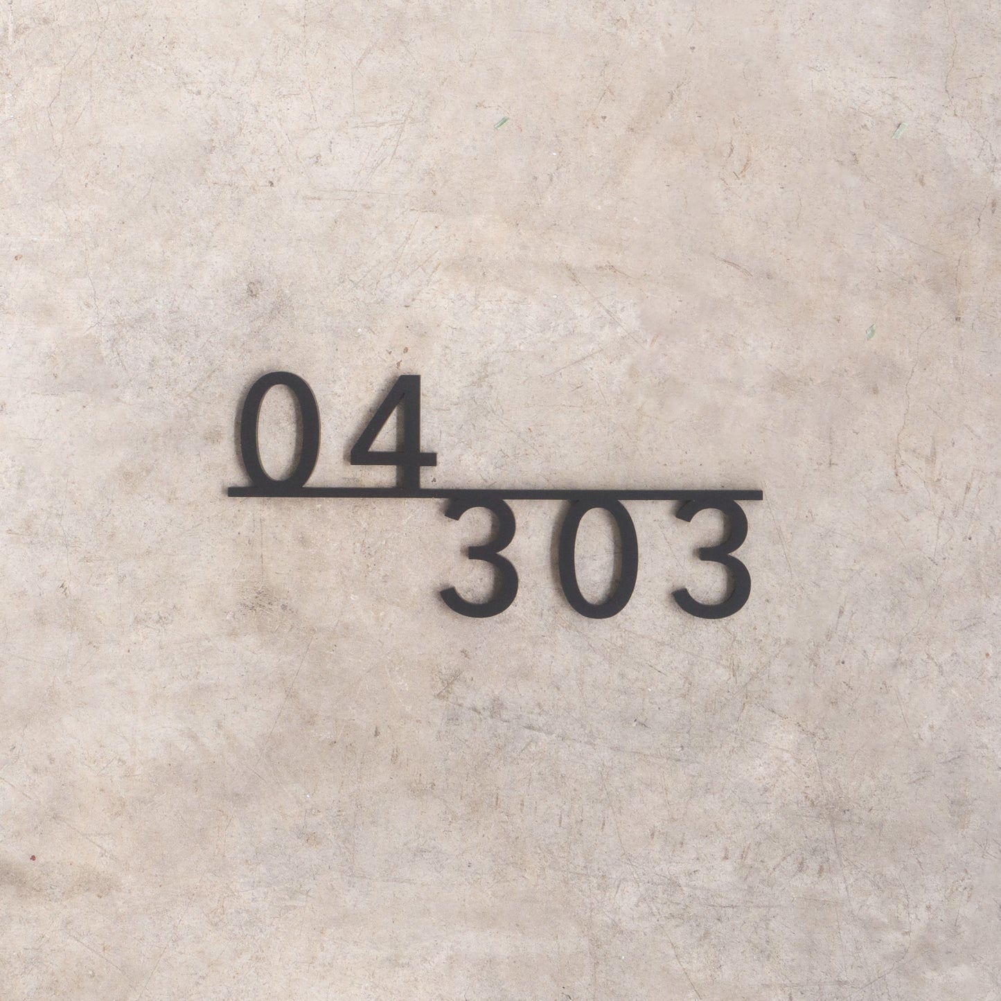 CHIC Unit Number Sign