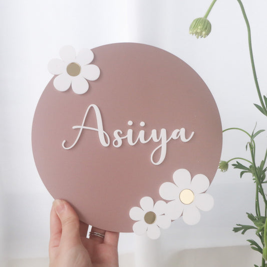 DAISY Personalised Name Signage