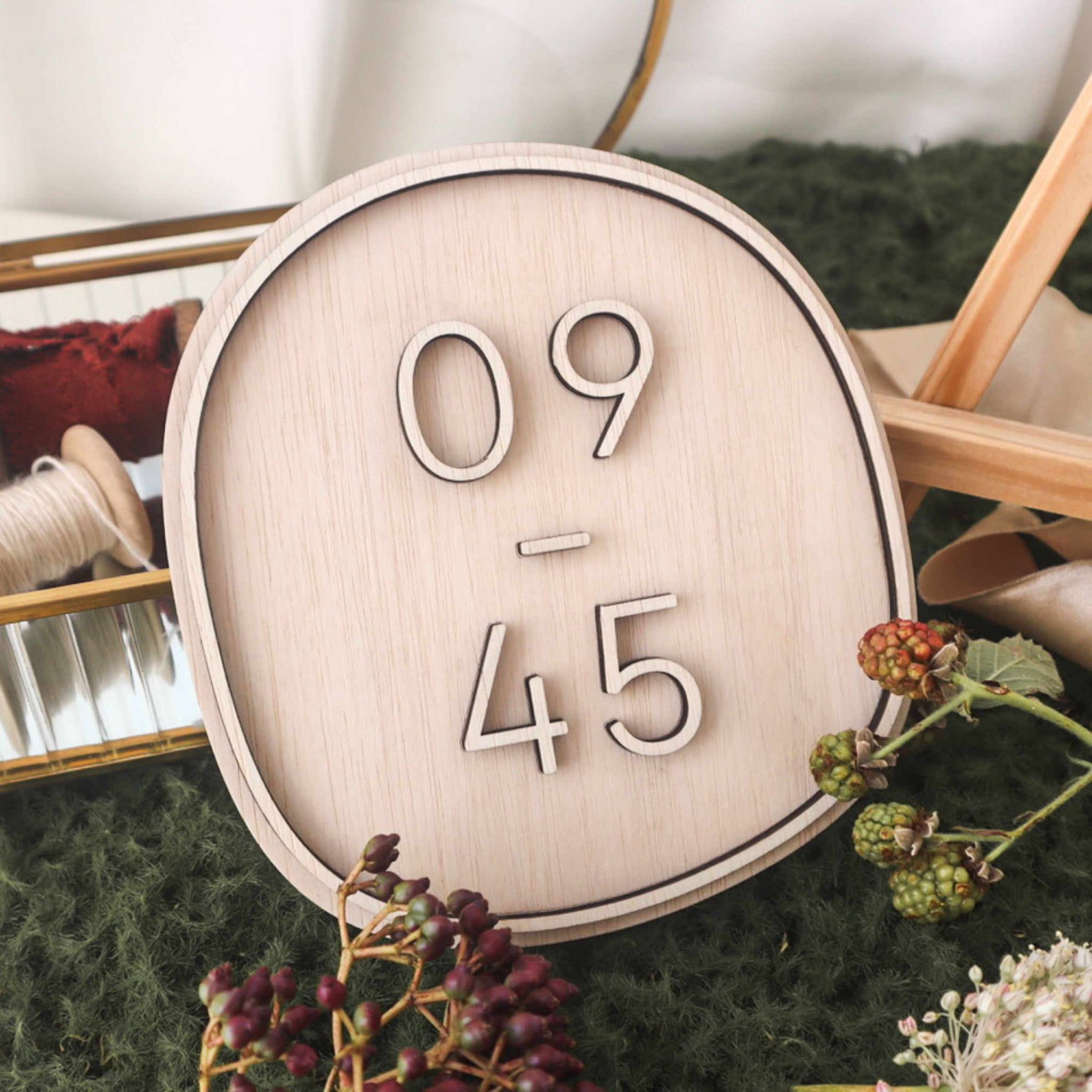 Modern Unit Number Signage | Customised Unit Signs | The Jomu Co Singapore