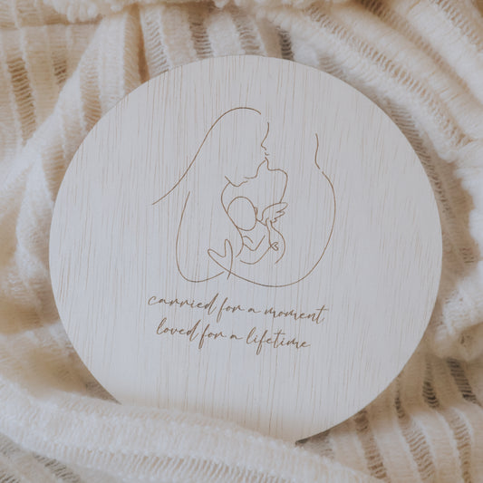 Loved A Lifetime Engraved Keepsake Sign
