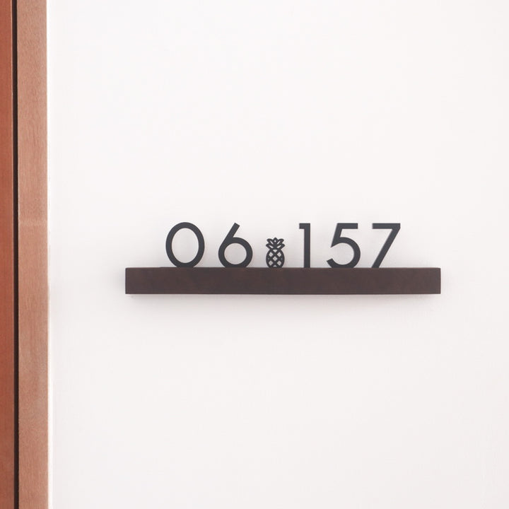 Custom Unit Number Signages | Personalised Home Signs | The Jomu Co ...