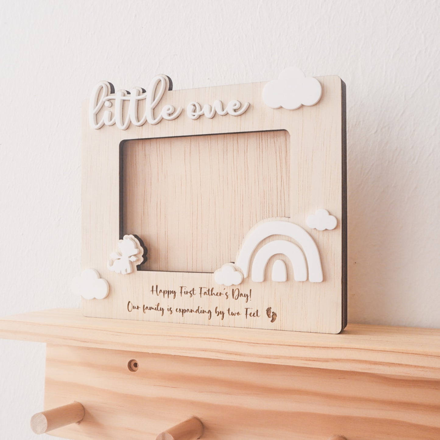 LOVE AT FIRST SIGHT Personalised Ultrasound Keepsake Frame