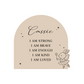 LITTLE LIGHT Baby Name Sign | Engraved Name