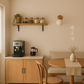 SLOW LIVING Chinese Words Laser Cut Home Sign