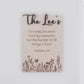 BLOOMS Family Surname Home Blessing Sign (with verse/quote)