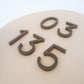 LATTE Customised Unit Number Sign