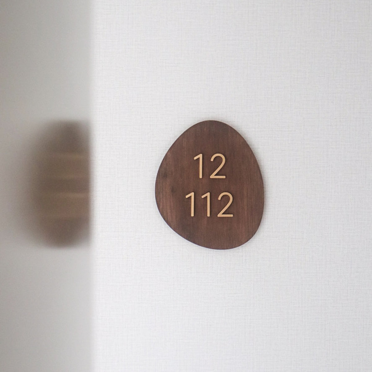 LATTE Customised Unit Number Sign