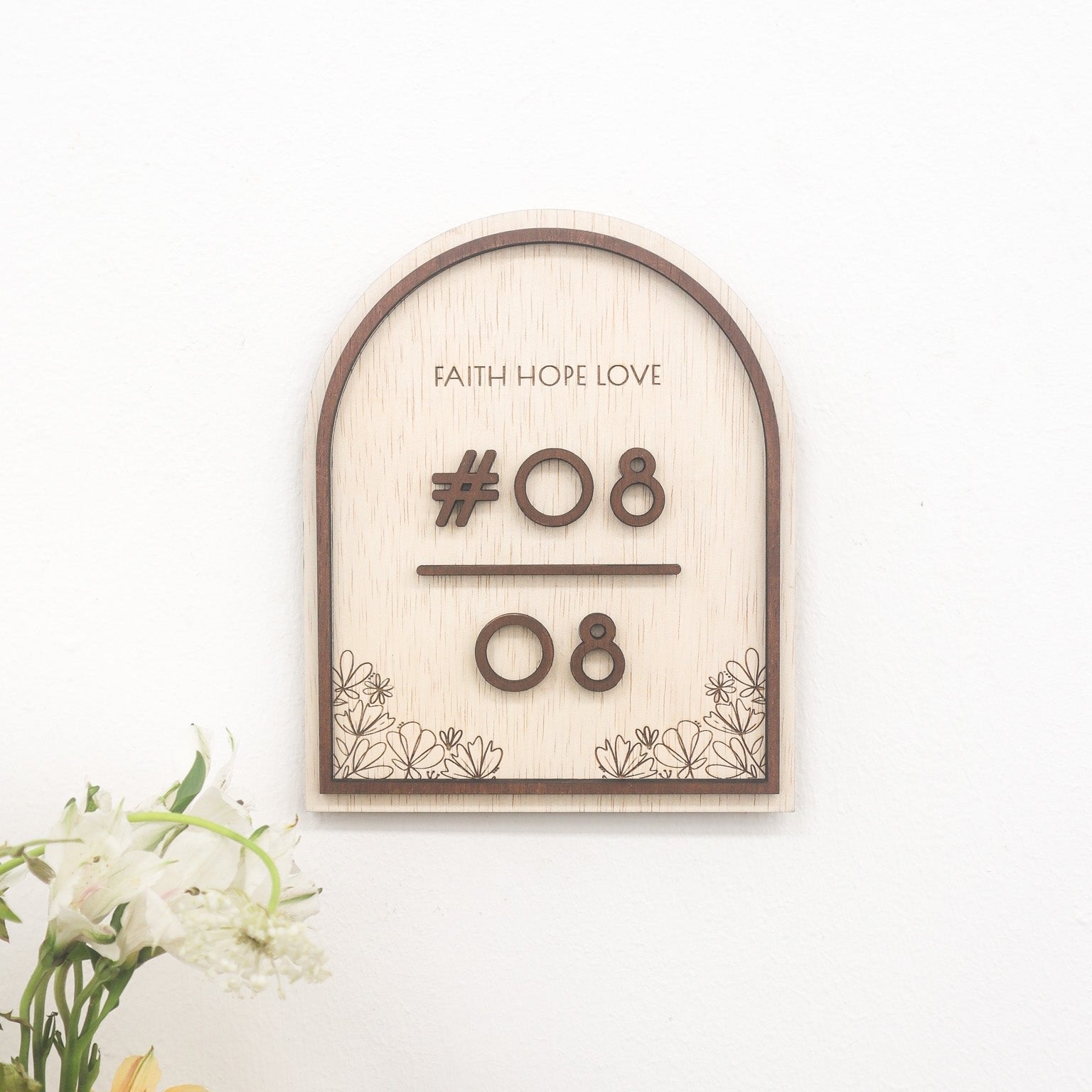 Unit Number Posts Customised Unit Number Signage | Home Decor Gifts | The Jomu Co Singapore