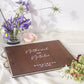 Personalised Wedding Guestbook (Wood) - A4