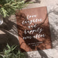 "Love, laughter and happily ever after" Petite Wedding Signage