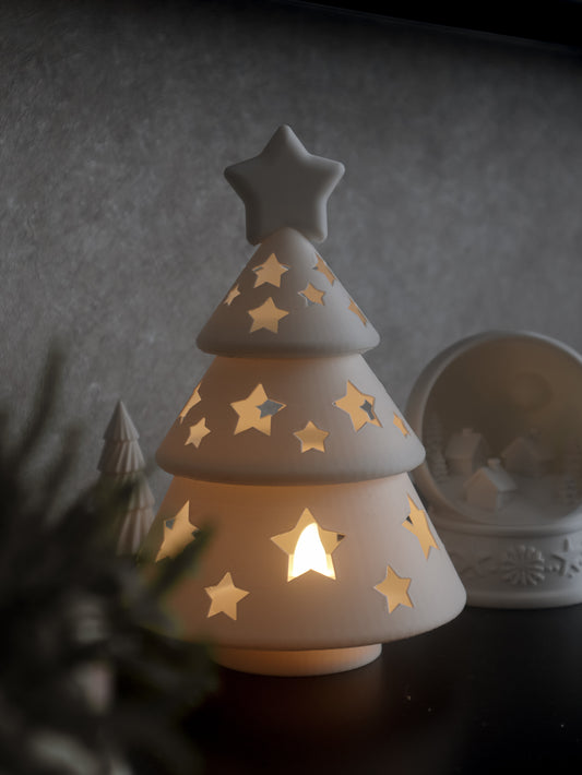 STARLIT Tealight Tree (3D Printed)