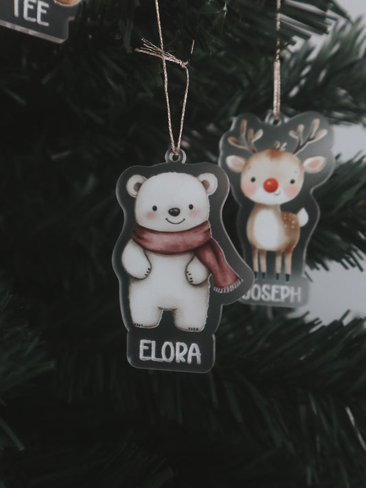 KINDRED Mini Personalised Christmas Ornament (5 Designs)