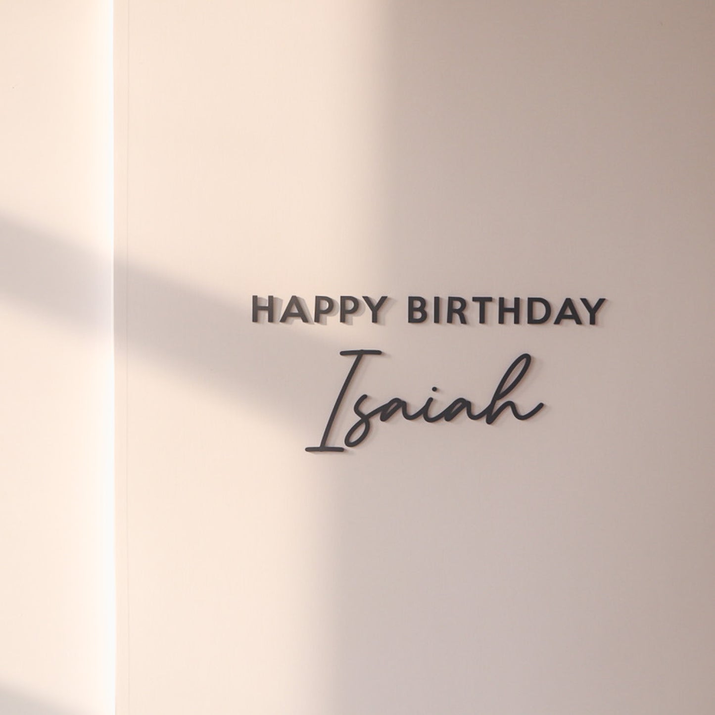 EITAN Personalised Backdrop Signage